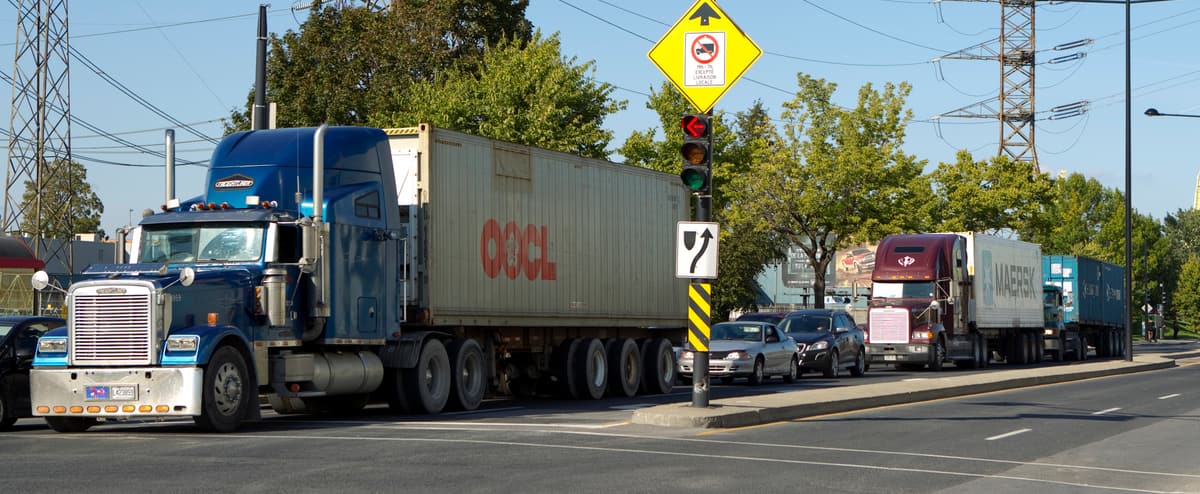 L’industrie du camionnage craint une rupture de la chaîne d’approvisionnement