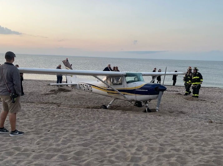 Un pilote indemne apr&egrave;s un atterrissage d&rsquo;urgence de son monomoteur