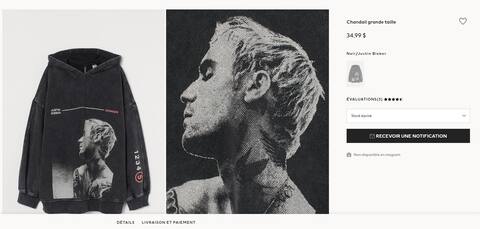 Justin Bieber bans fans from buying 'trash' products at H&M