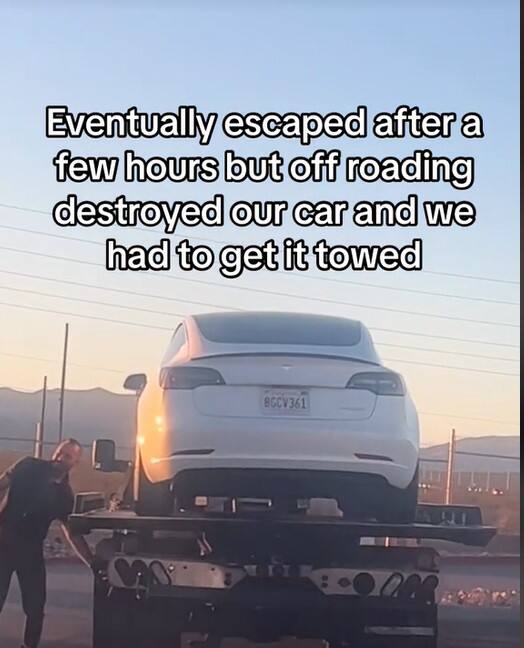 Trapped in the middle of the desert in Nevada because of Google Maps