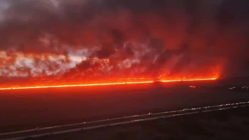 EN IMAGES | Un immense feu éclate dans les Everglades en Floride