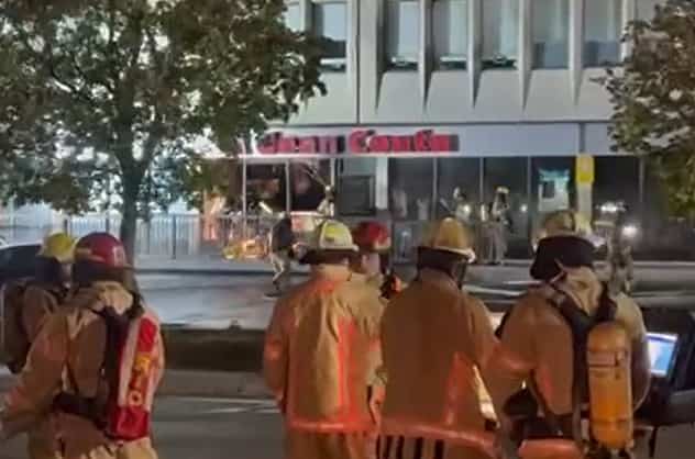 Un incendie criminel dans une pharmacie à Montréal