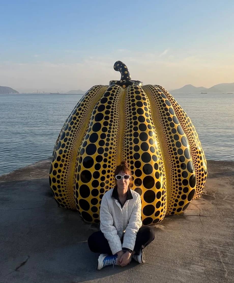 Elle partage des photos de son voyage au Japon 