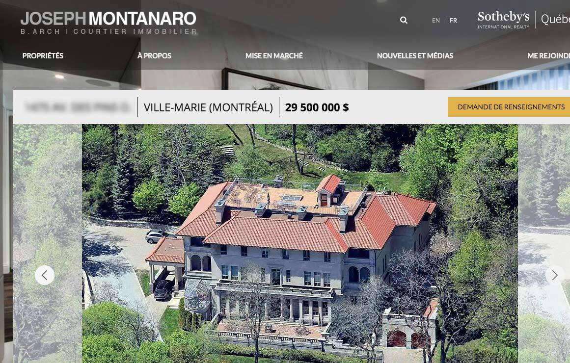 La Residence La Plus Chere Du Quebec Reduit Son Prix De 10