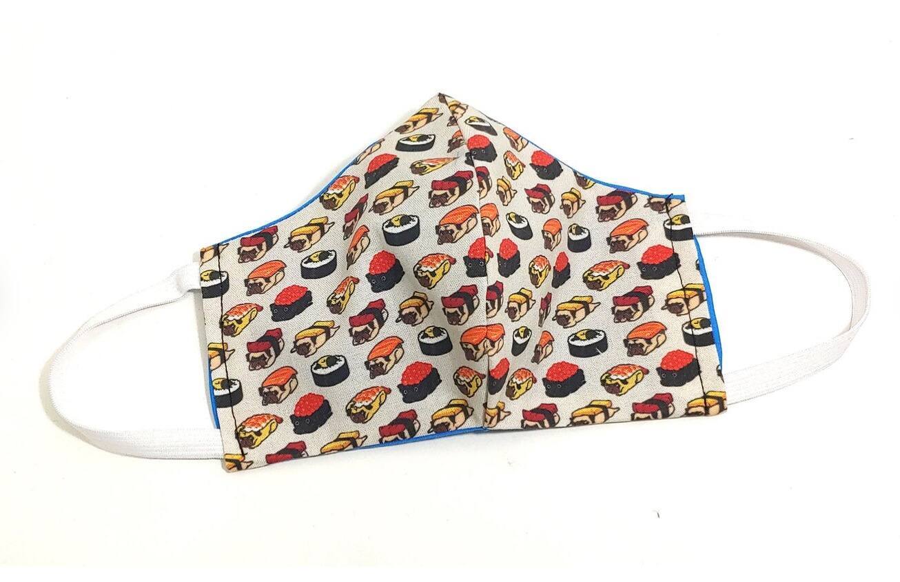 14 masques en tissus lavables faits au Québec à commander
