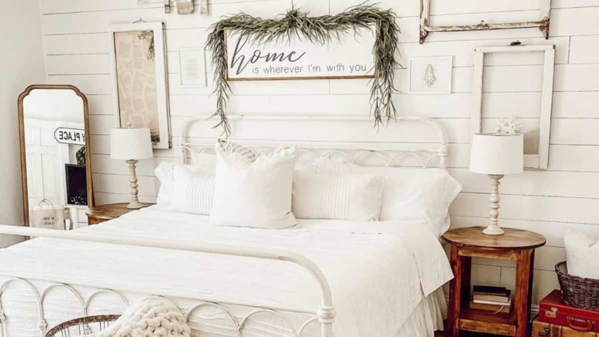 10 chambres à coucher de style «farmhouse» pour s