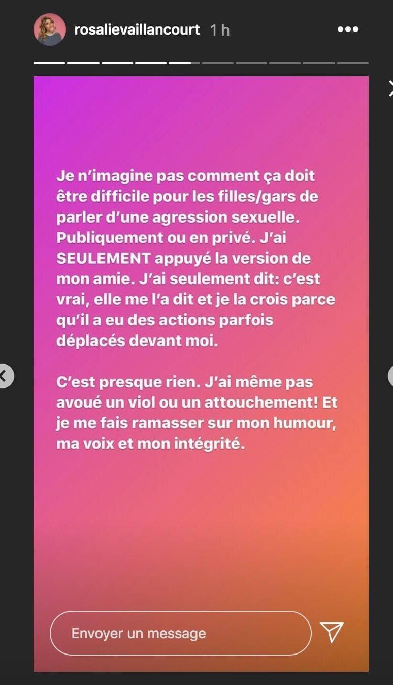 «J'ai agi selon mes valeurs» - Rosalie Vaillancourt fait ...