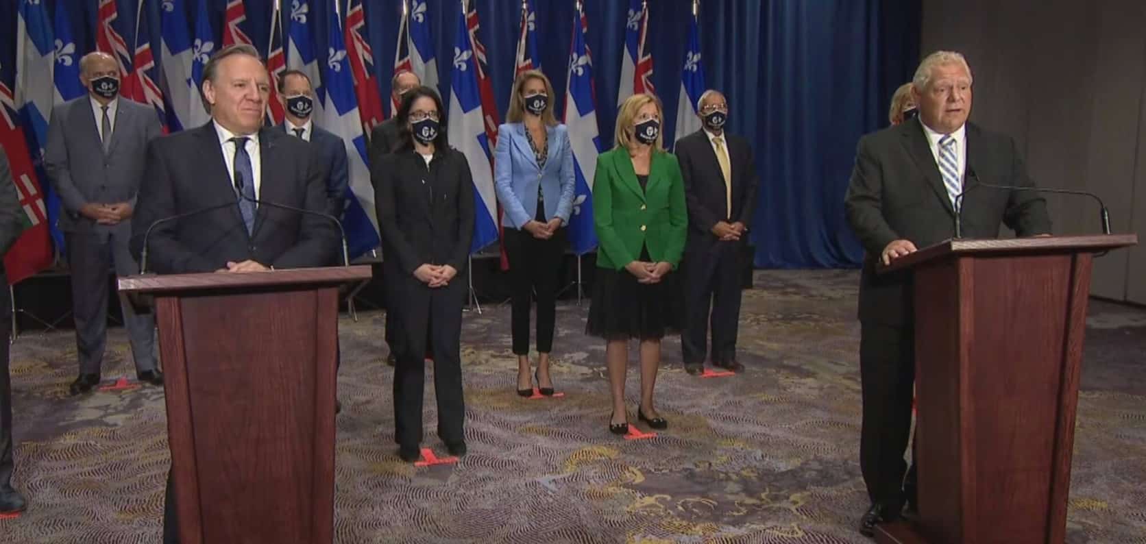 Transferts en santé: Legault et Ford craignent un nouveau ...