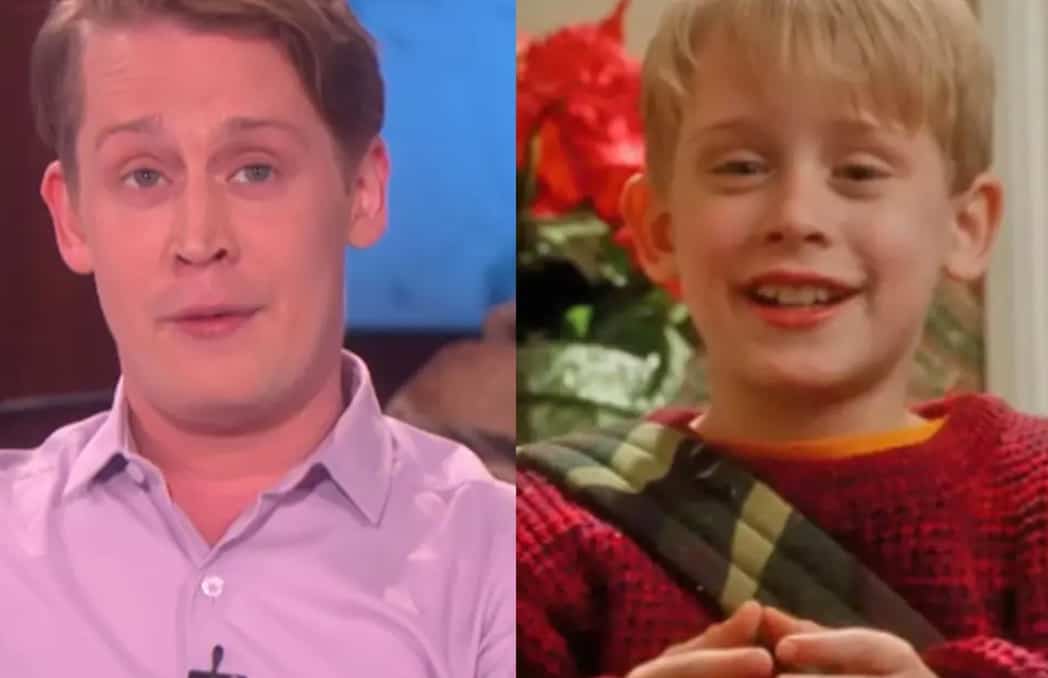Macaulay Culkin porte un masque incroyable