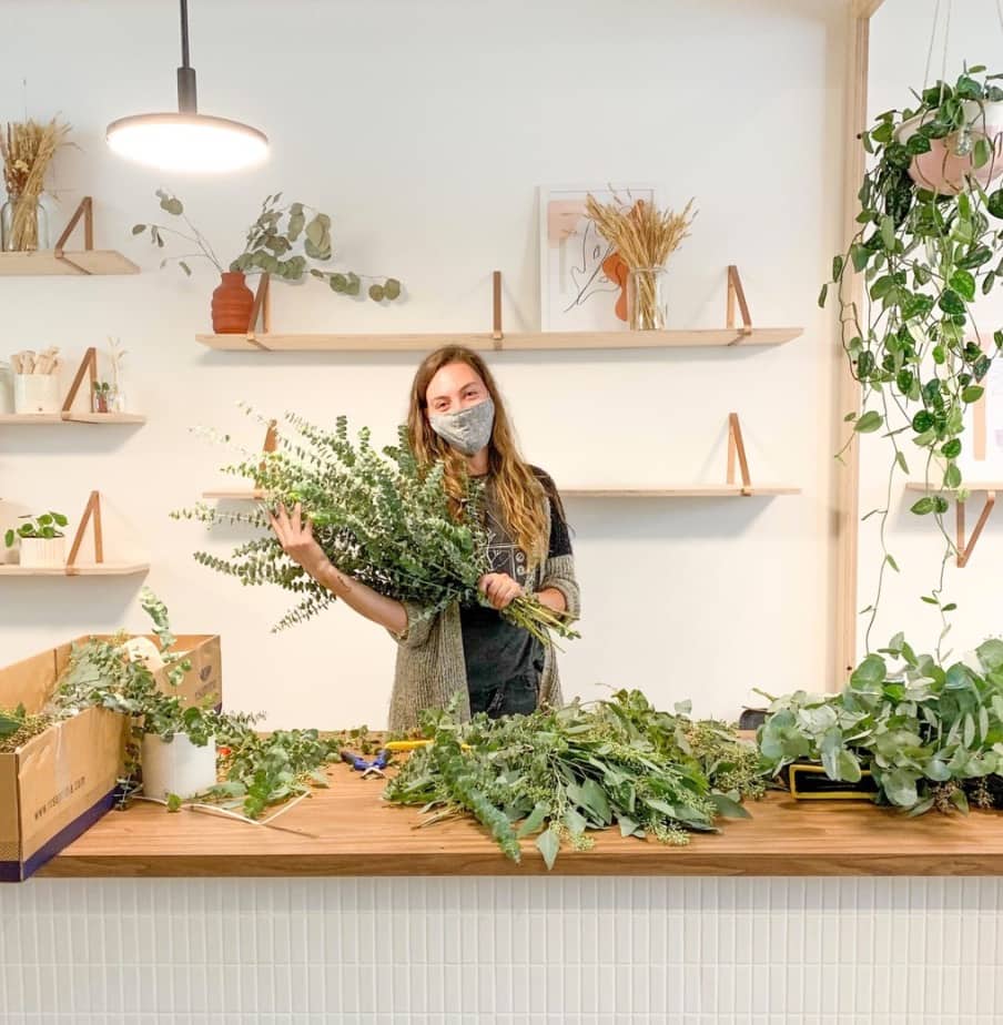 Des ateliers de couronnes dans cette boutique