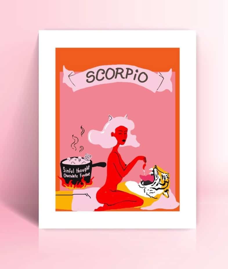 Des prints montréalais des signes du zodiaque