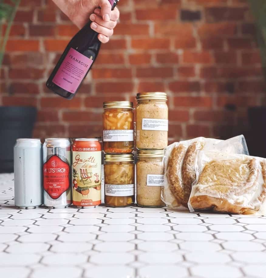 Un kit «Bouffe & Brews» à se faire livrer  