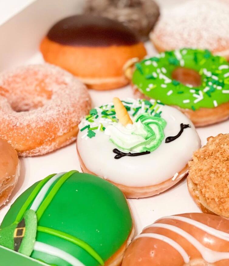 Des beignes chanceux pour célébrer la St-Patrick 