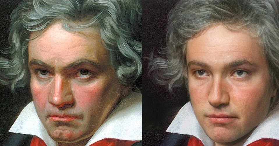 Il donne une autre vie à des peintures