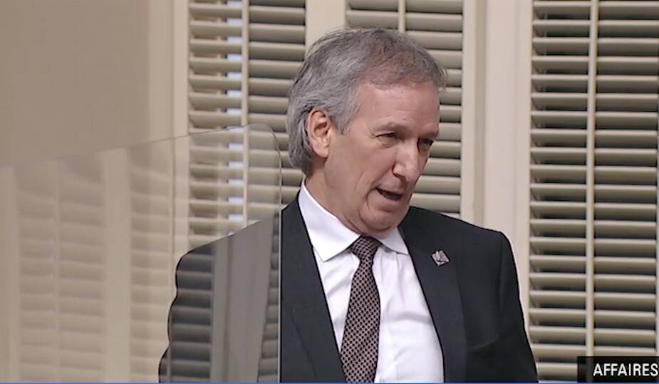 Le ministre André Lamontagne