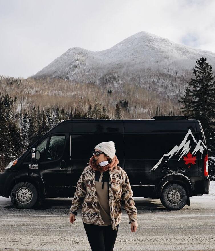 Où louer une van aménagée pour l'hiver 