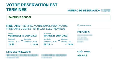 Our journalist was able to purchase two round-trip flight tickets for $ 999 on the Pascon Aviation website.