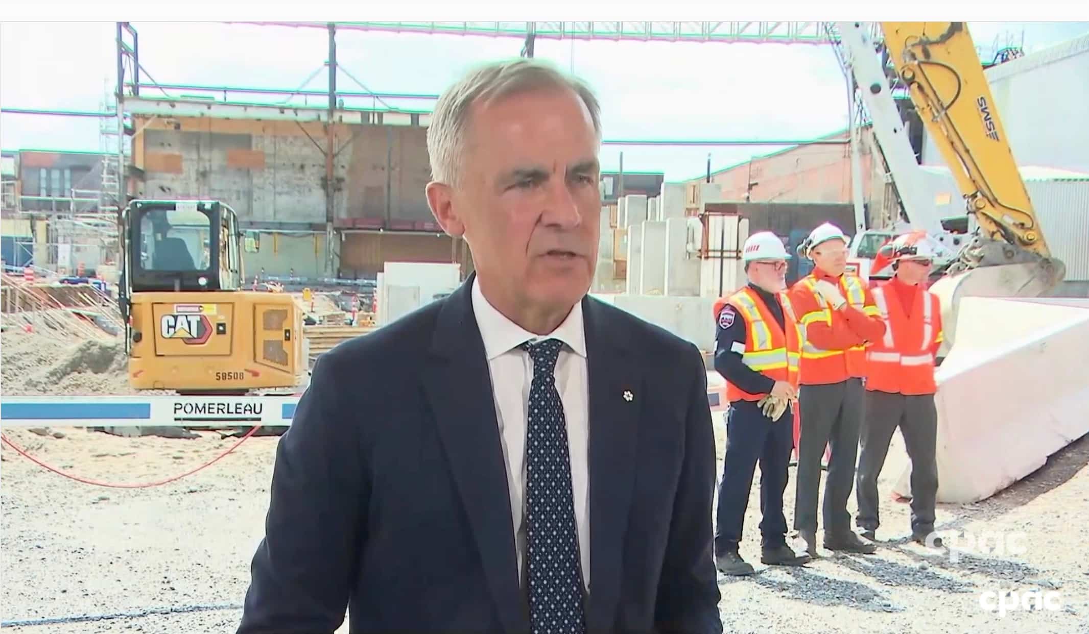 Les négos avec les États-Unis de Trump sont «tough», affirme Mark Carney au Saguenay