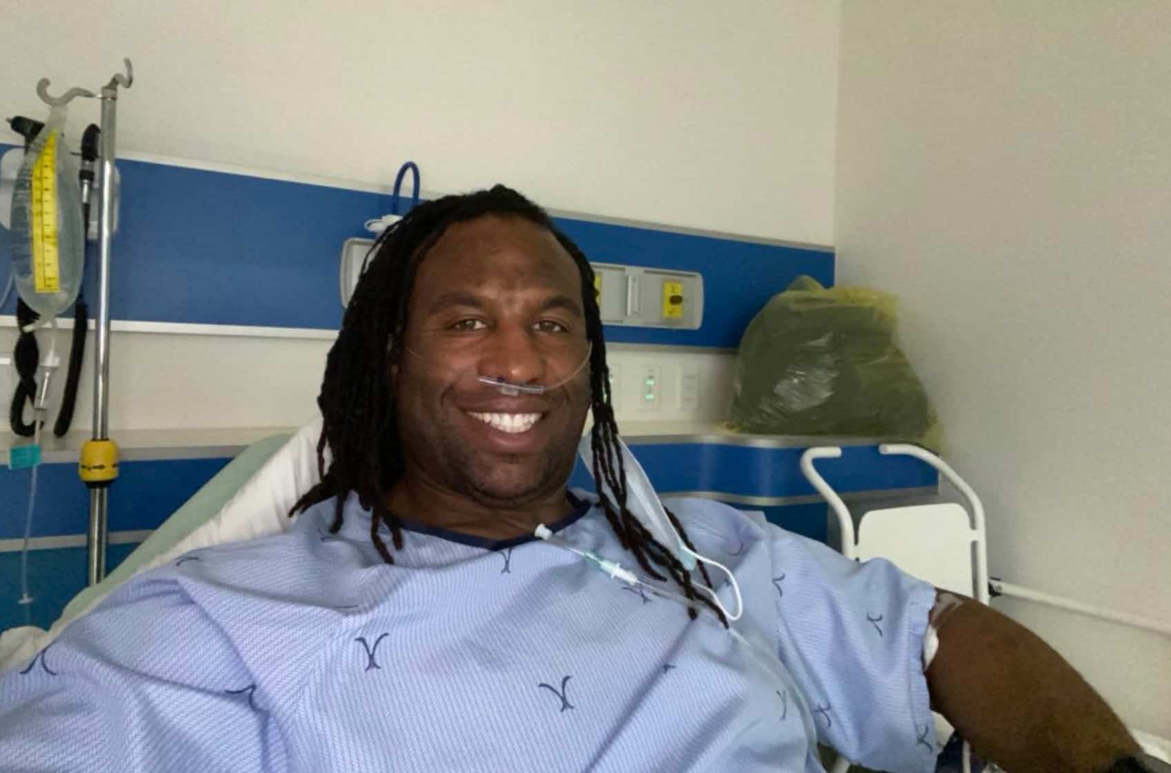 Georges Laraque atteint de la COVID-19