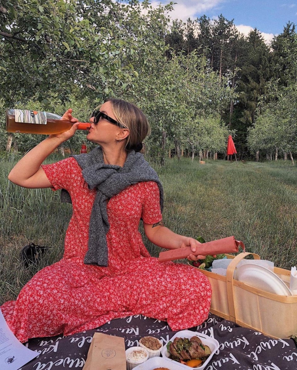 Des pique-niques «instagoals» dans des vergers