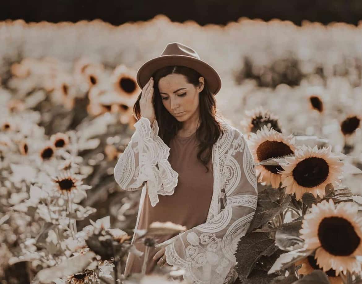 Un magnifique champ de tournesols à 1h de Montréal