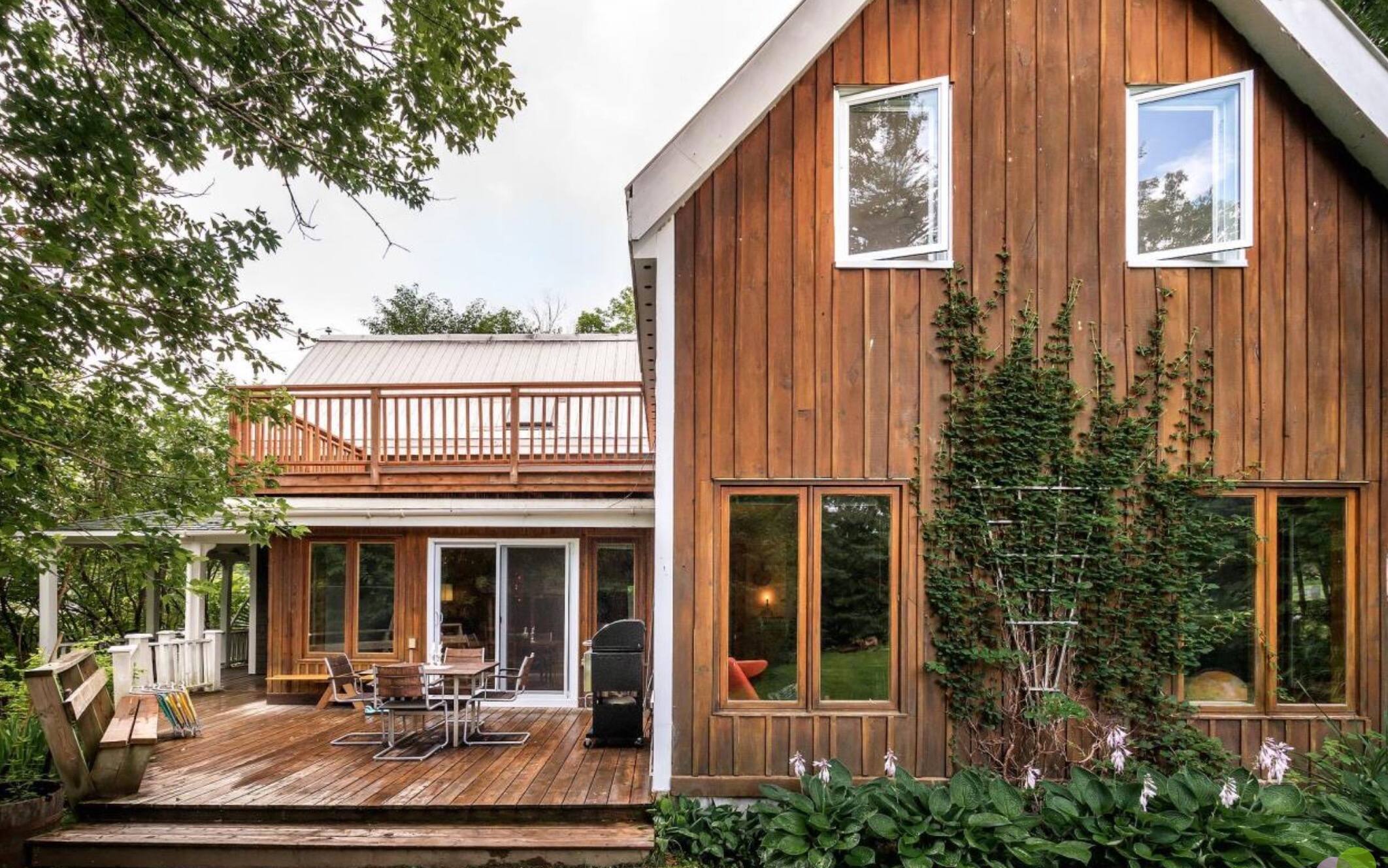 Une maison avec un grenier secret