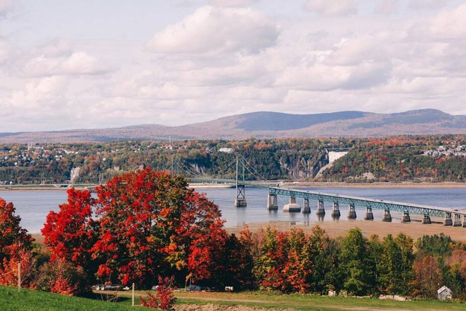Image principale de l'article Les images du nouveau pont de l'île d'Orléans