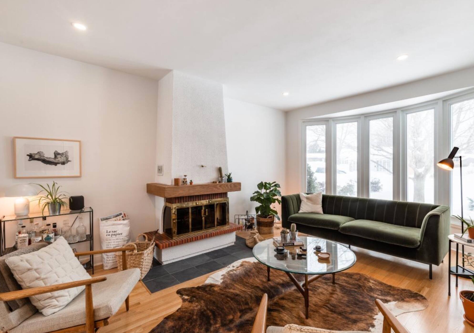 Une maison 60’s rénovée à vendre pour 579 000$ 