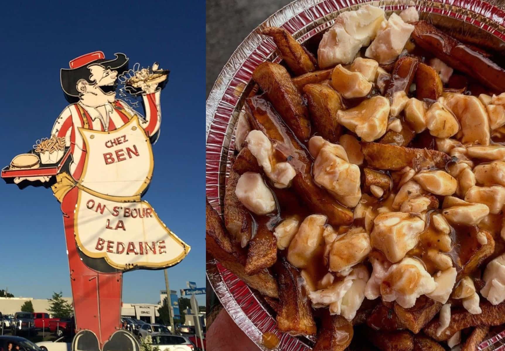 Chez Ben on S’bour la bédaine vend sauce à poutine