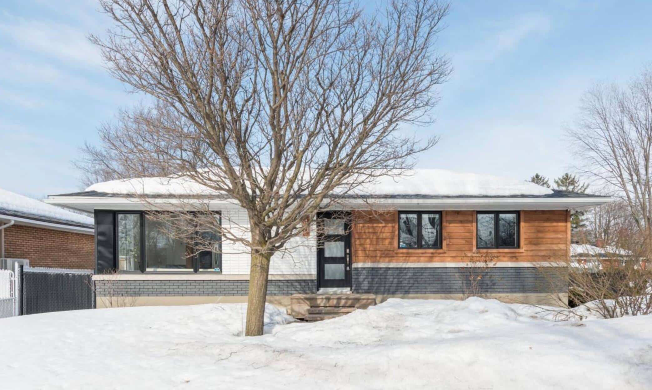 Une maison rénovée à vendre pour 399 700$