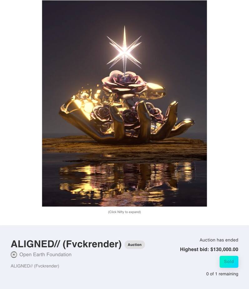 Image principale de l'article Il vend son oeuvre 130 000$ et donne les profits