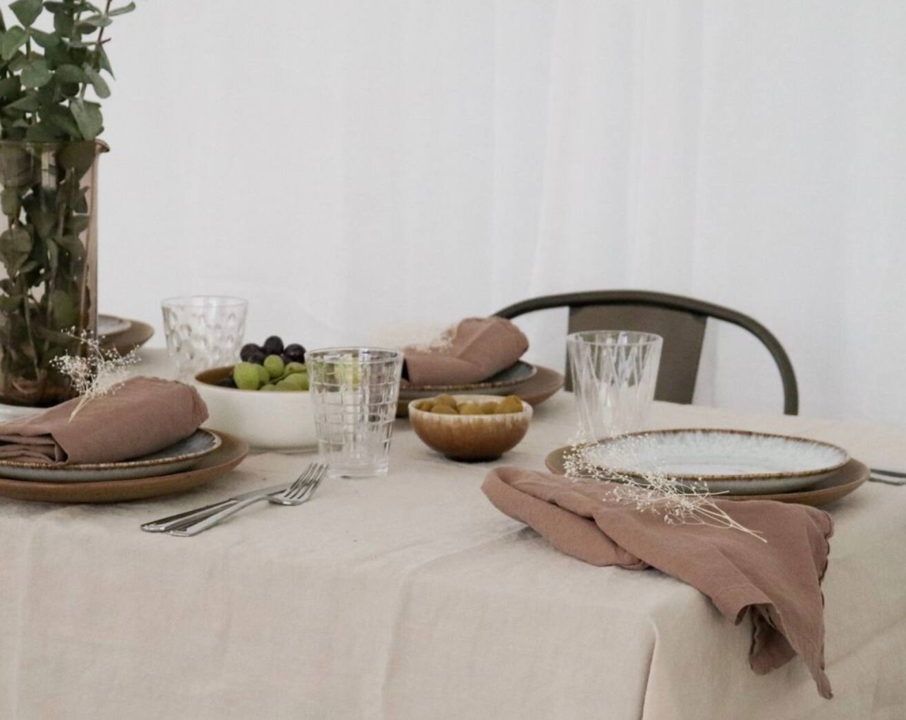 Maison Tess sort une collection de linge de table 