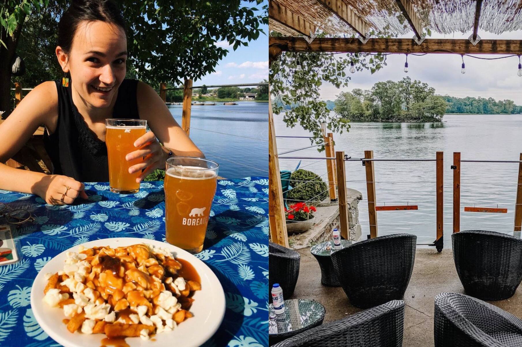 Un «casse-croûte» sur le bord de l’eau