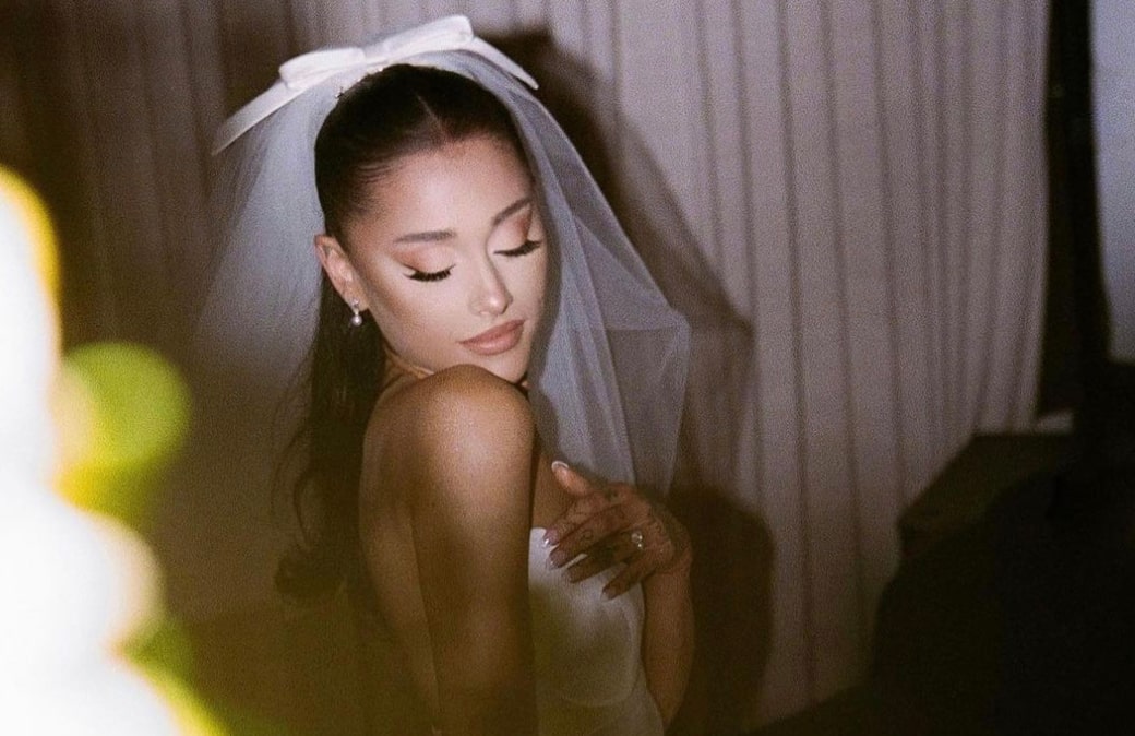 Ariana Grande dévoile les photos de son mariage