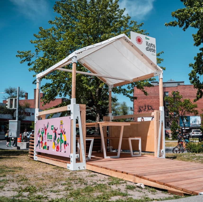 Des espaces de «coworking» extérieurs à Montréal