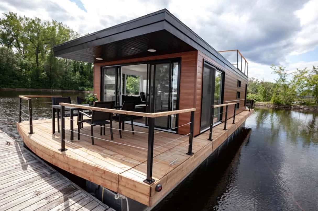 Un studio à louer pour une nuitée sur l’eau 