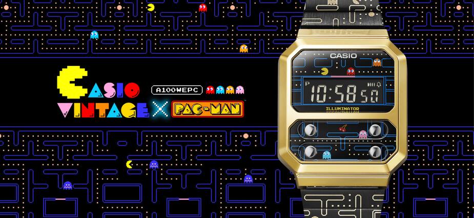 Image principale de l'article Casio dévoile une version «Pac-Man» du modèle A100