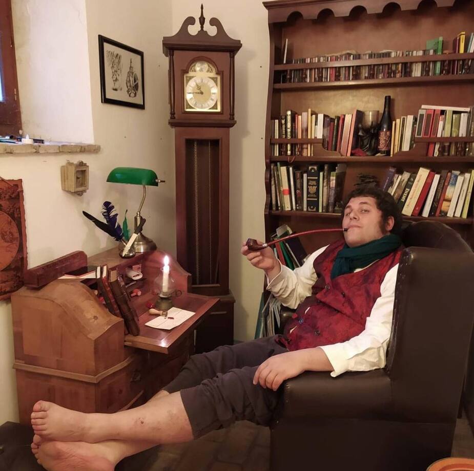 Image principale de l'article Rencontrez l'homme qui vit comme un vrai hobbit