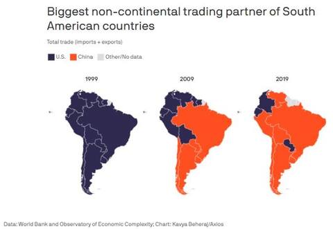 Çin, ABD'de ABD'nin önünde