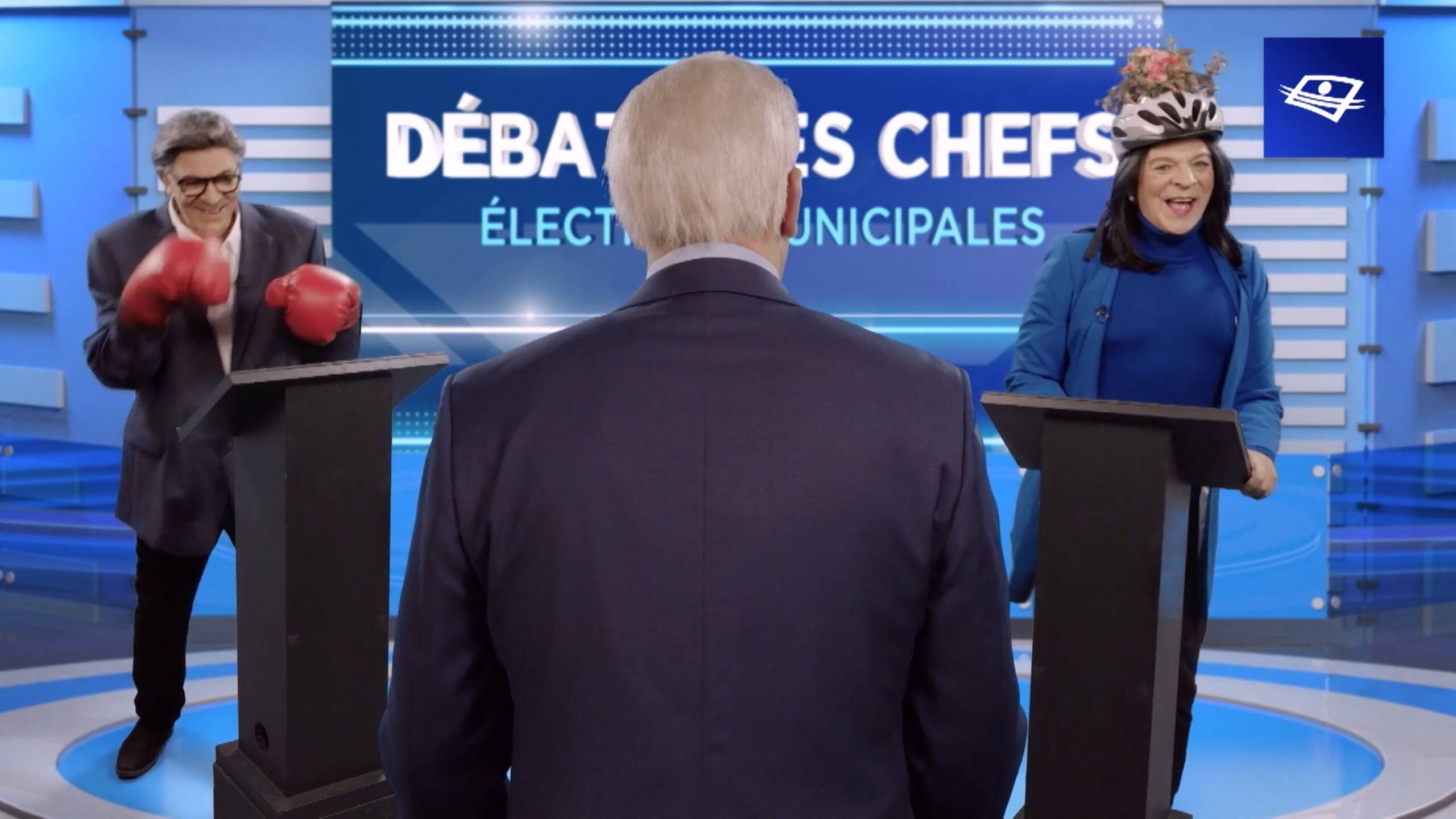 Vid&eacute;o: Val&eacute;rie Plante et Denis Coderre sont pastich&eacute;s par Marc Labr&egrave;che