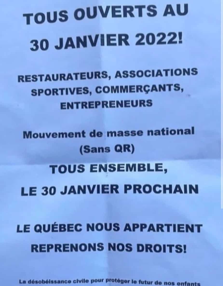 Image principale de l'article Des restaurateurs défieront le gouvernement