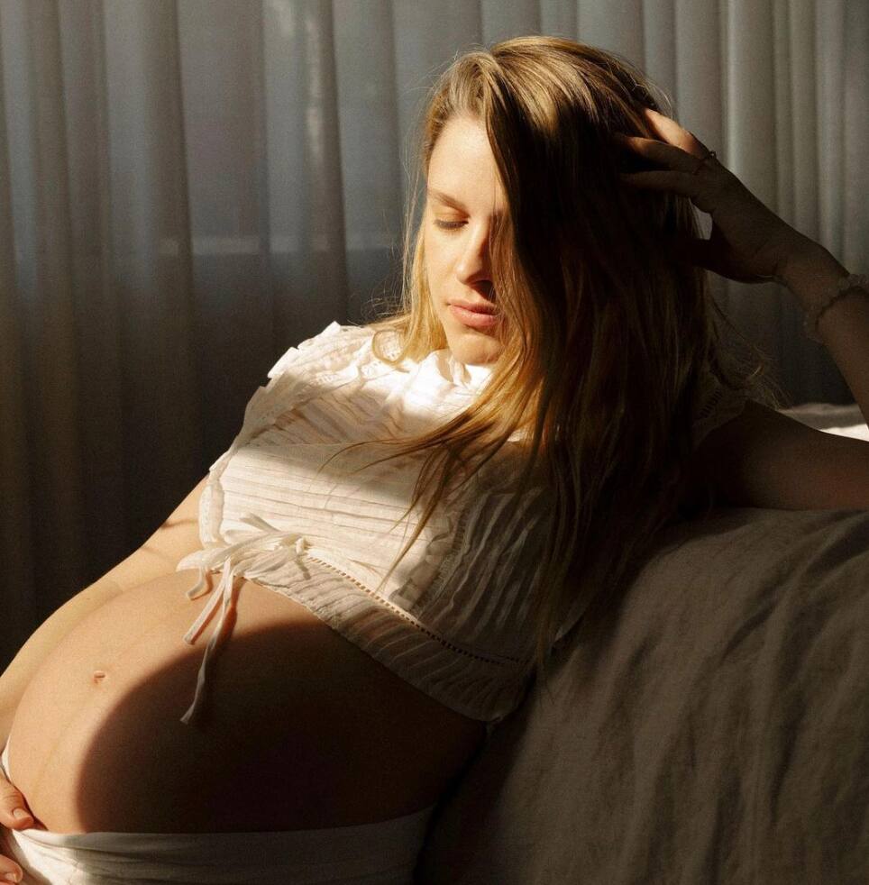 Sarah-Jeanne Labrosse a accouch&eacute;