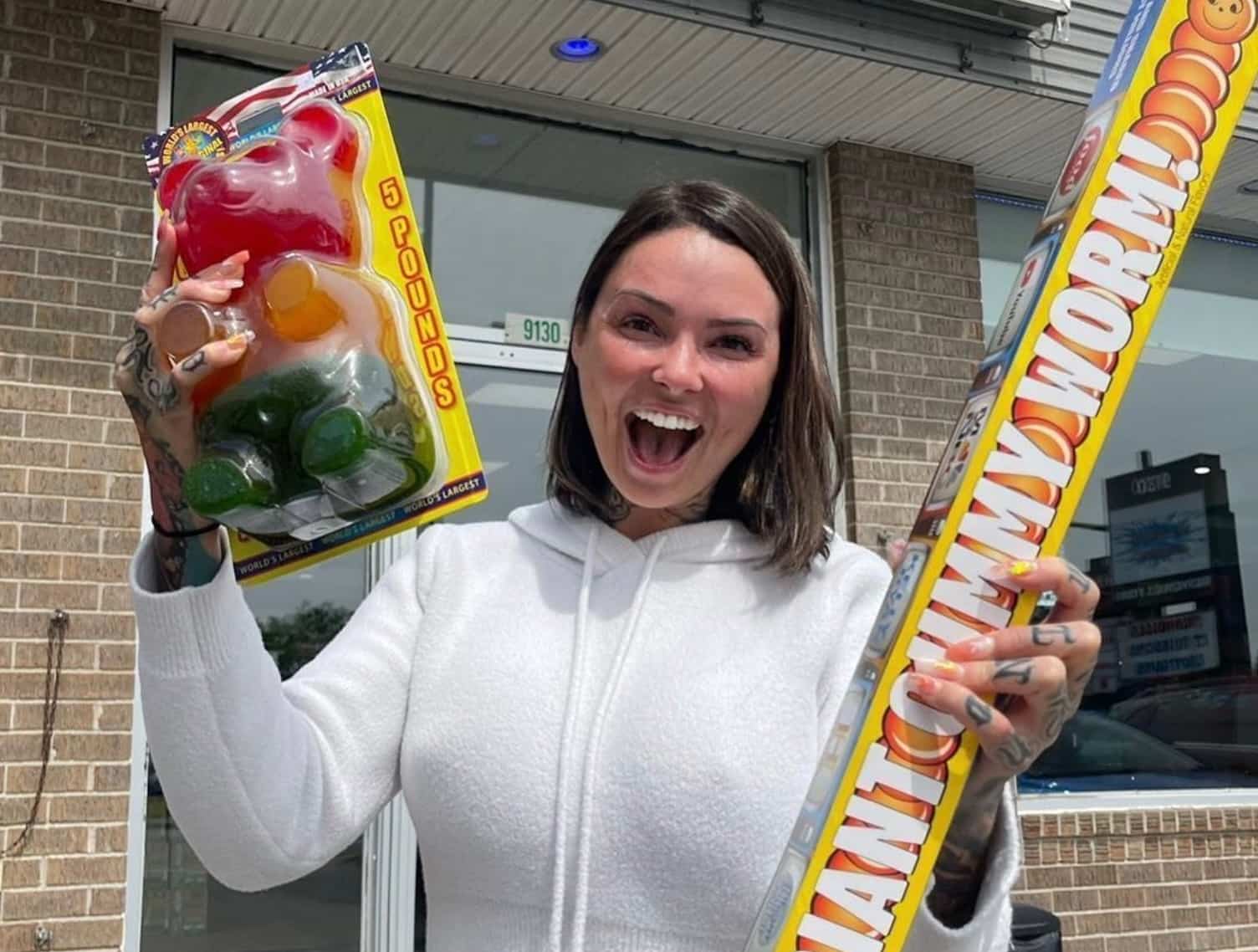 La fille de l'UQAM a maintenant une plaque personnalisée Gummy bears et