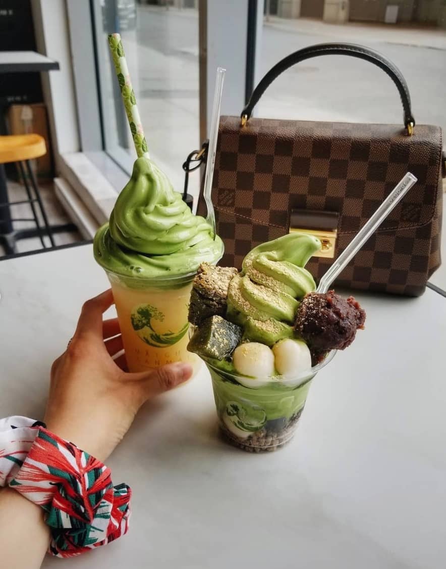 Un bar à matcha au centre-ville de Montréal