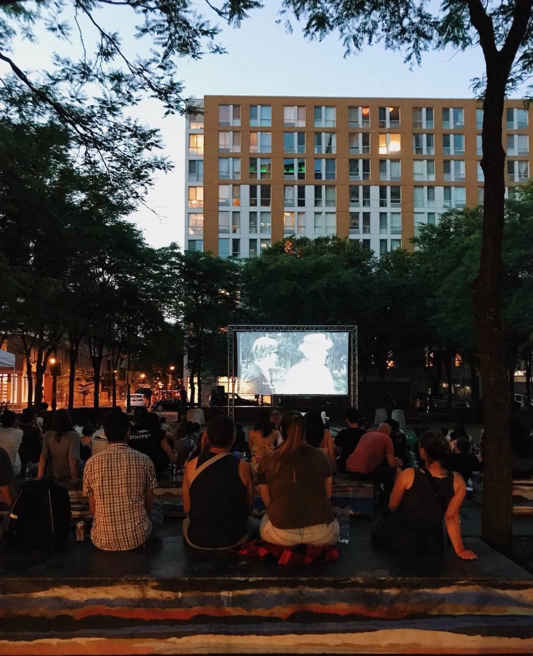 Des ciné-concerts gratuits en plein air à la SAT