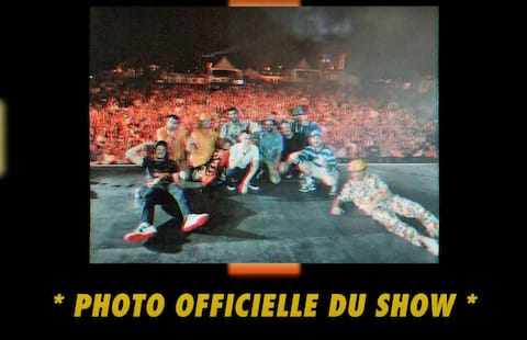 They infiltrated the backstage of the FEQ show.