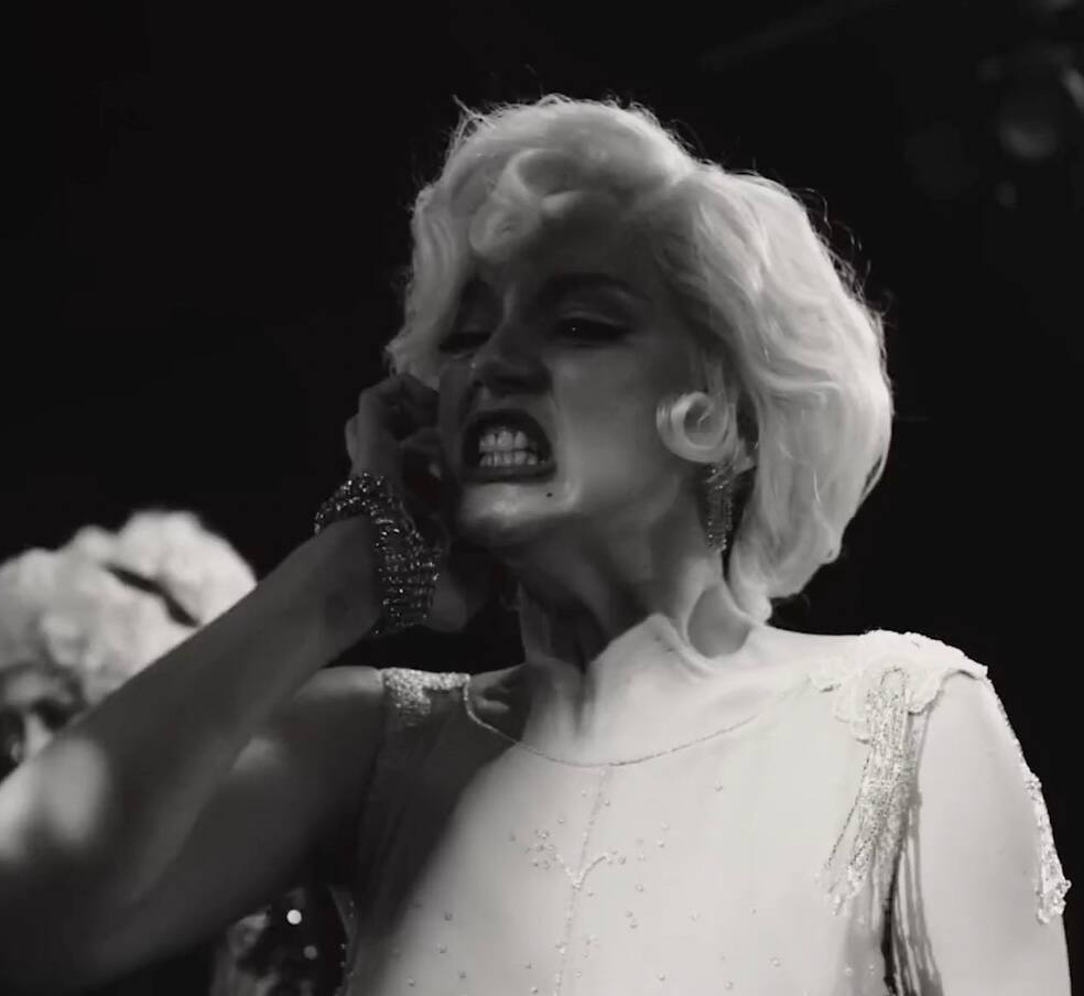 Des images d'Ana de Armas dans le rôle de Marilyn