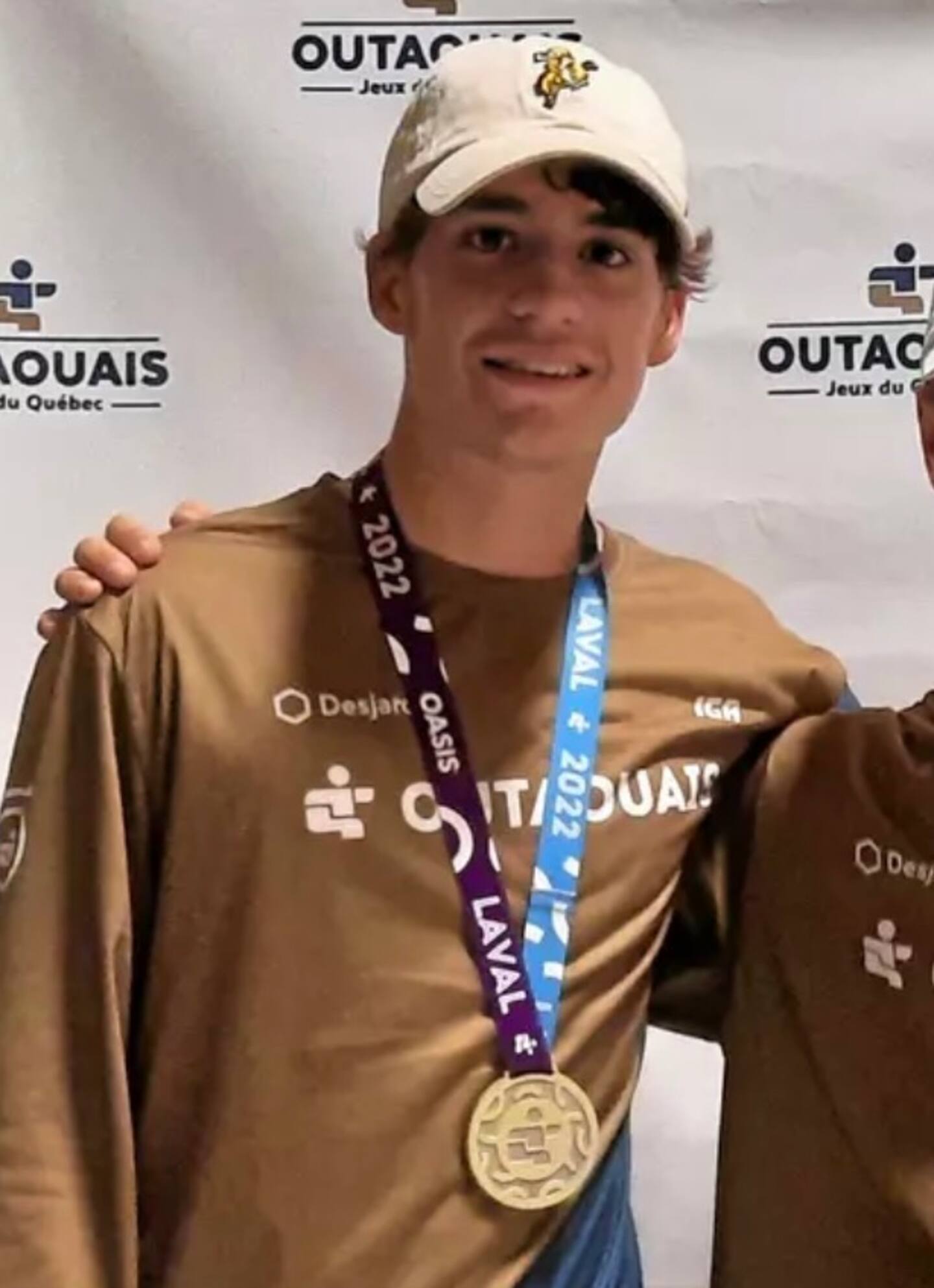 Samuel Fontaine: repêché par les Remparts, médaille d’or au golf
