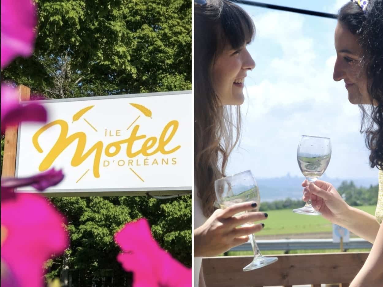 Un hébergement charmant sur l'Île d'Orléans 