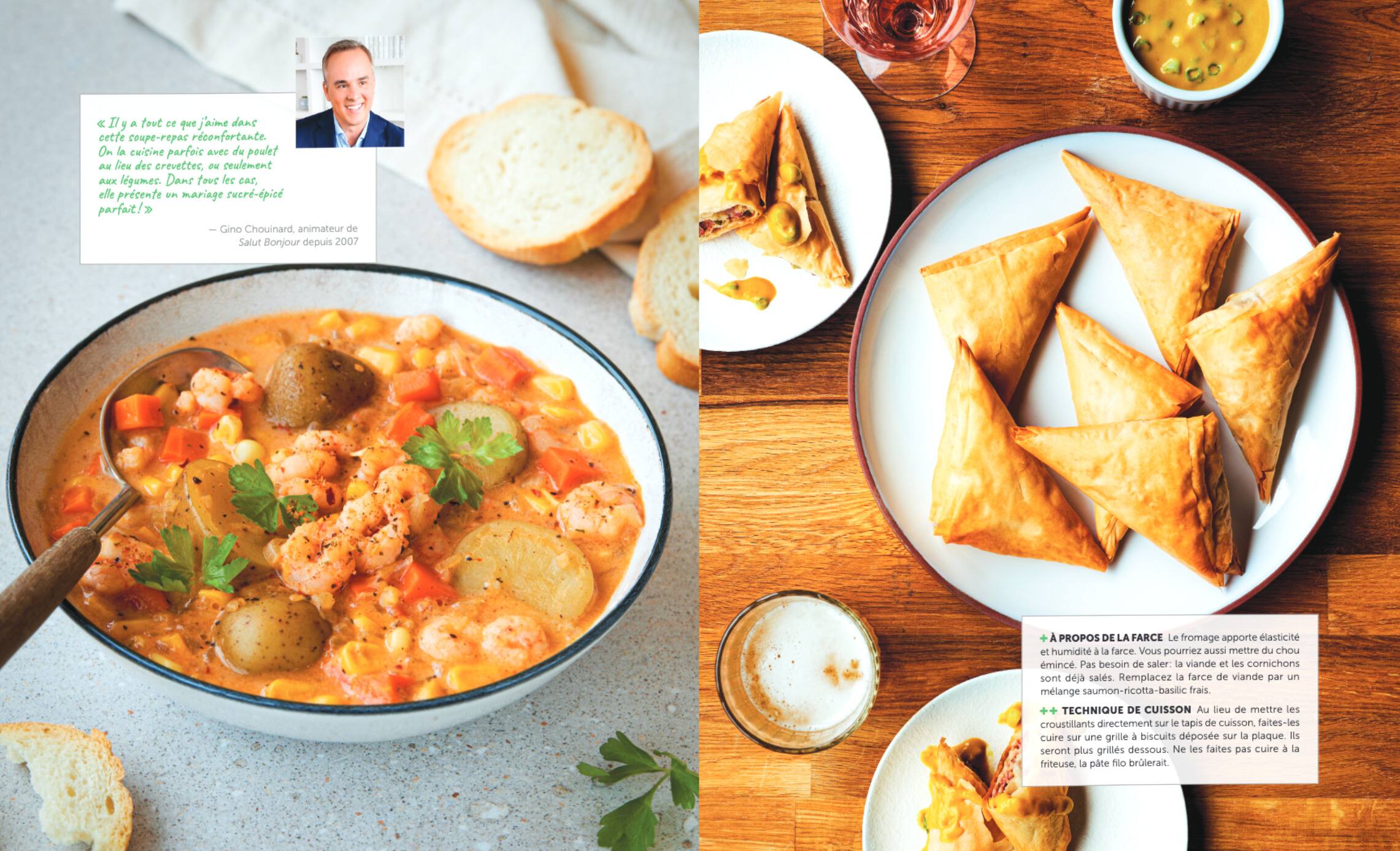 Salut Bonjour lance son propre livre de recettes Salut Bonjour